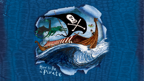 How to Train Your Dragon: How to be a Pirate trail book cover